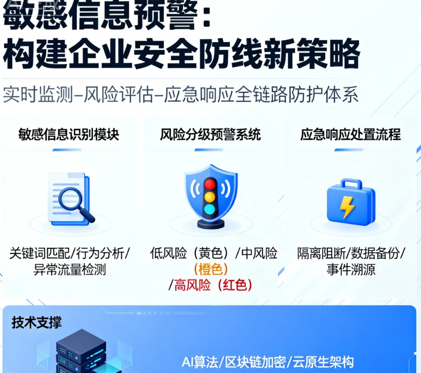 敏感信息預警構建企業安全防線新策略